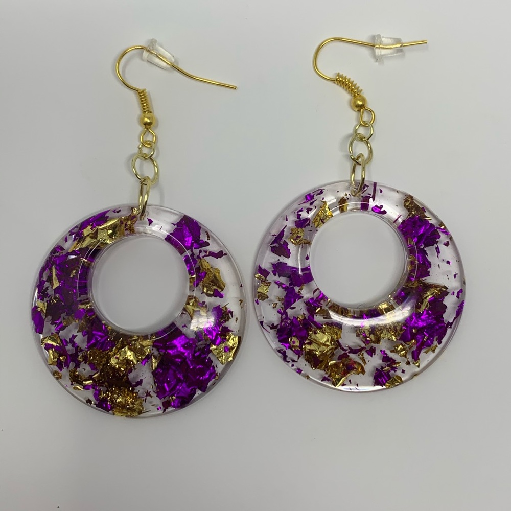 LSU earrings